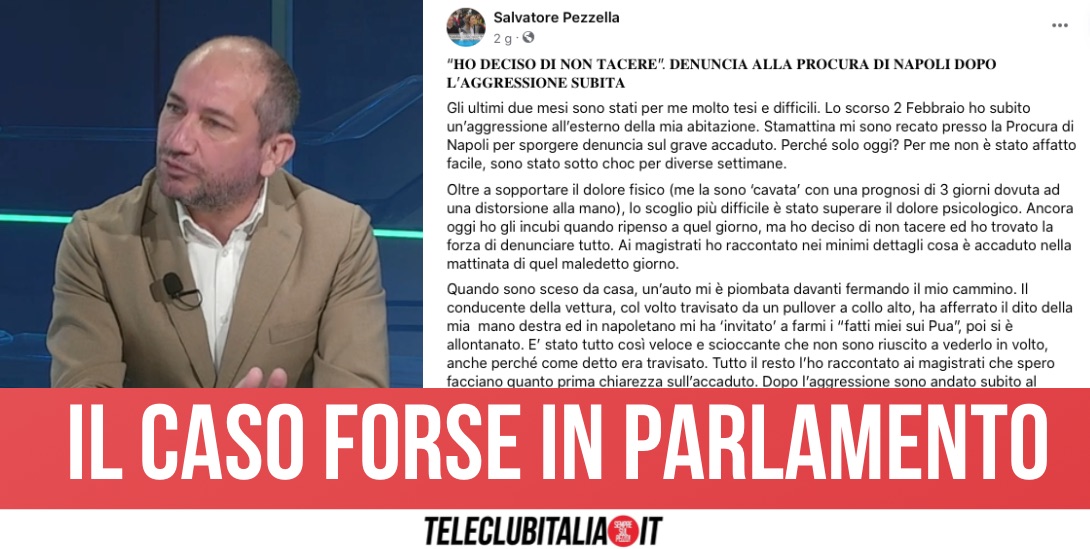 Aggressione Pezzella