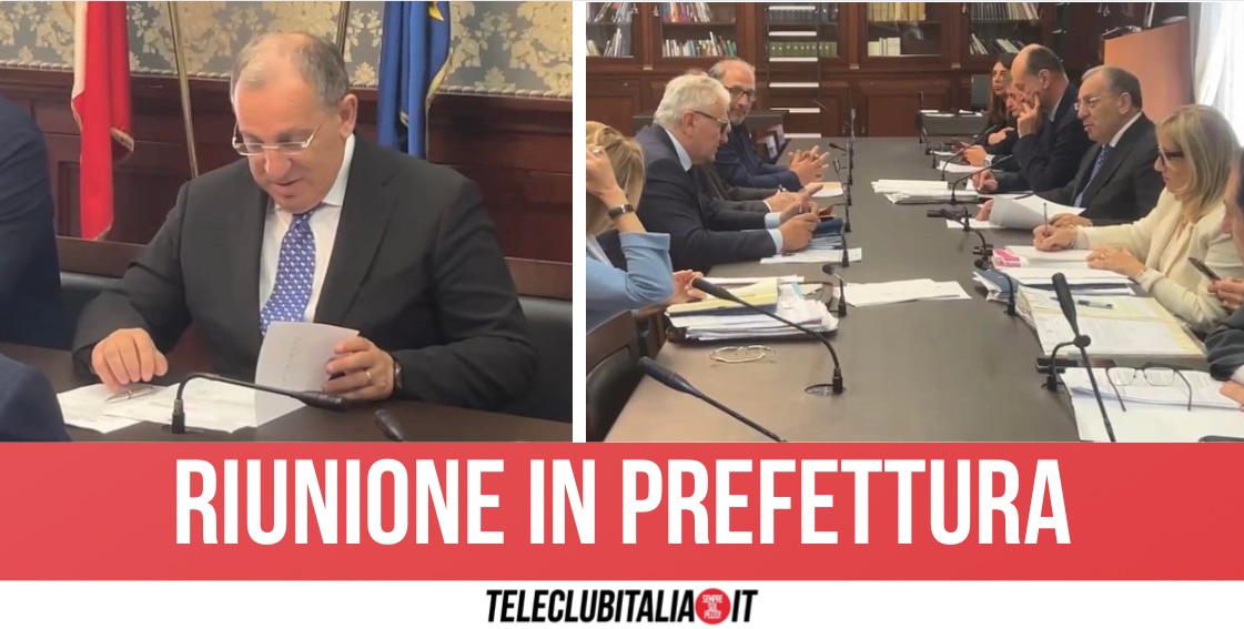 Prefetto Napoli Decisioni Furti Fascia Costiera