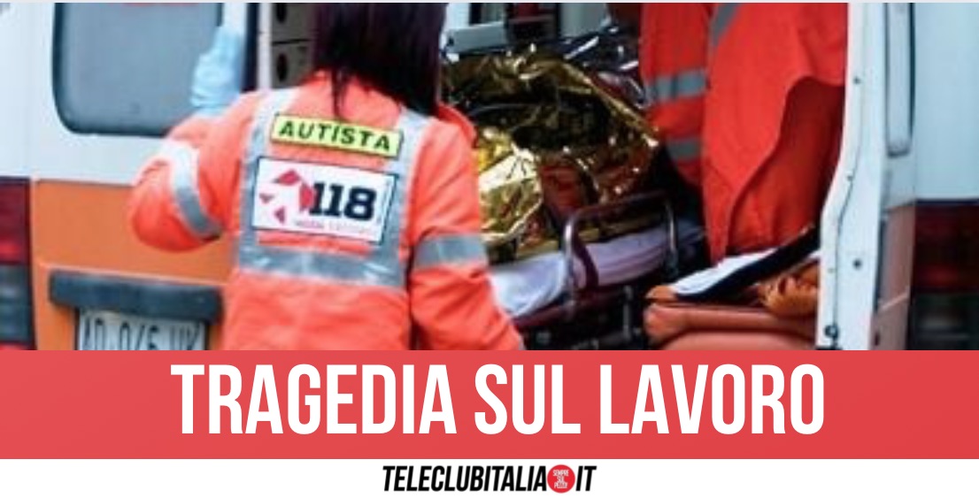 Scafati, operaio di 25 anni muore schiacciato da una carrucola