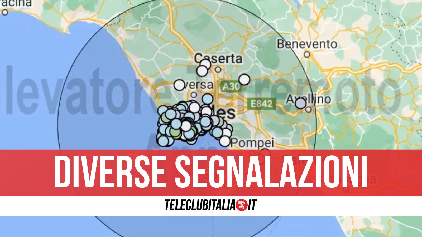 Napoli, forti scosse di terremoto in serata. Individuato epicentro