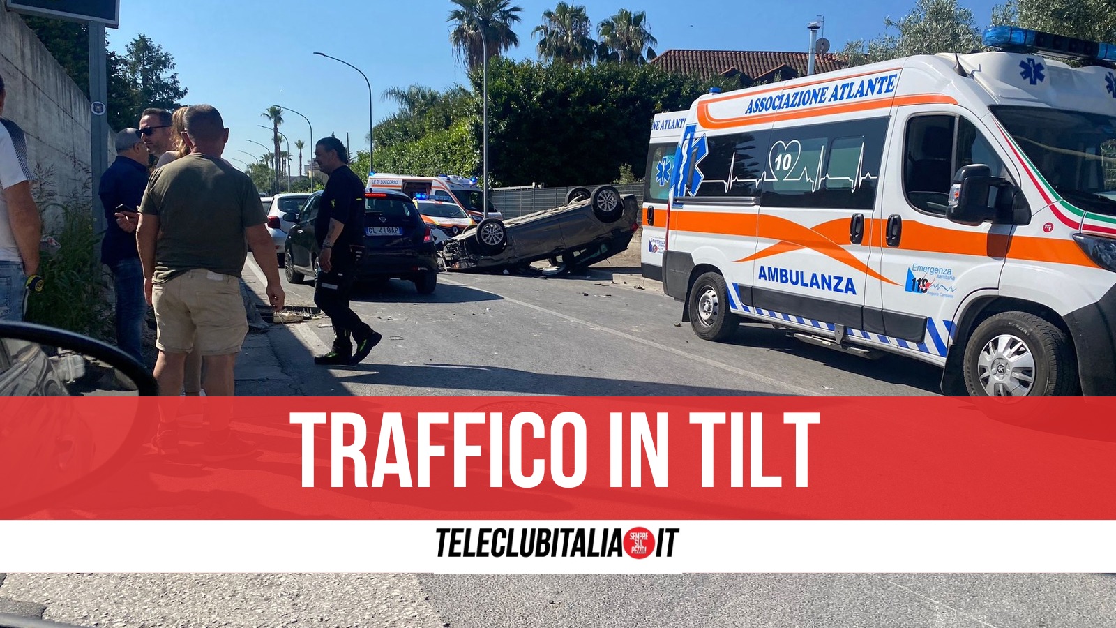 Incidente Giugliano Via Arco Sant'antonio
