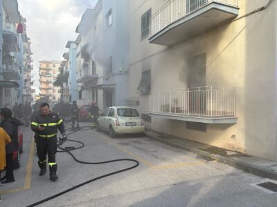 incendio morta donna giugliano