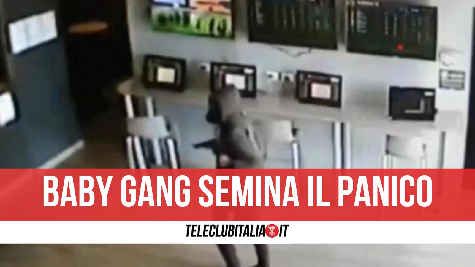 minorenni sala scommesse polizia