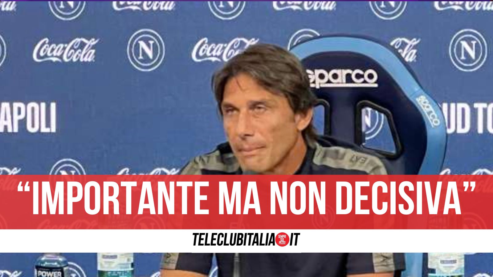 conte presenta delicatissima sfida
