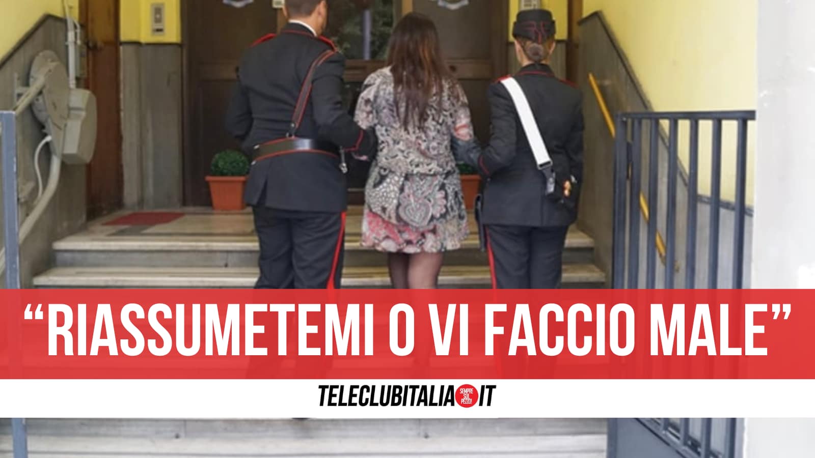 San Marco da Teleclubitalia.it san marco evangelista viene licenziata aggredisce datore di lavoro con forbici e minaccia ex colleghi