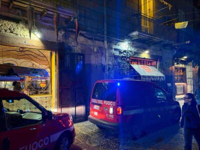 Incendio Sorbillo Napoli