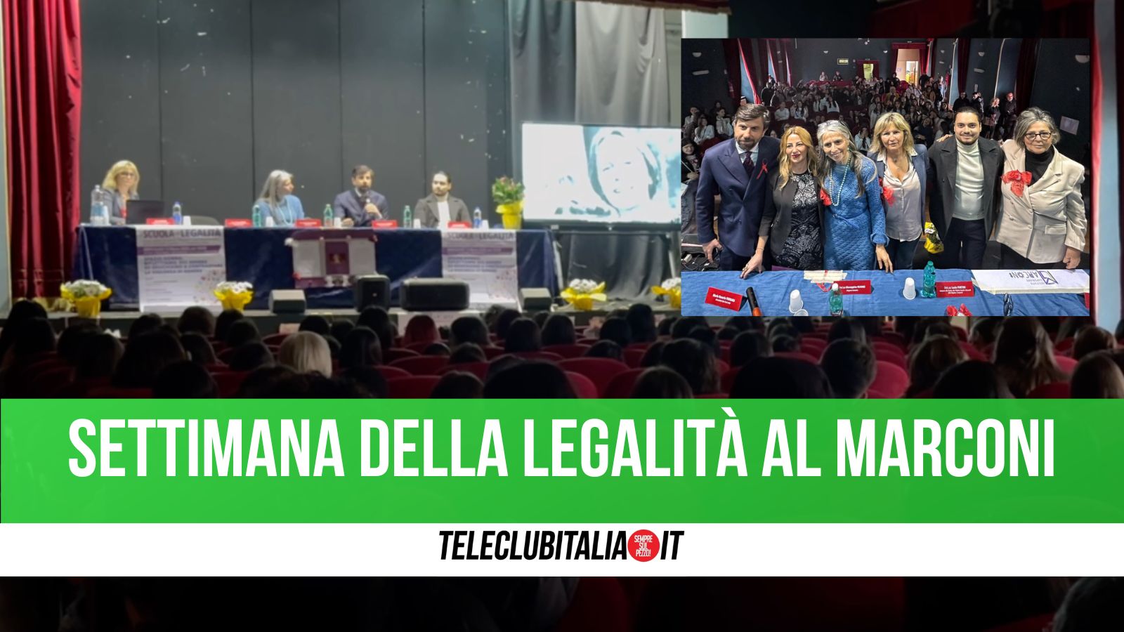 settimana della legalità all istituto marconi di giugliano oggi incontro donne e violenza da Teleclubitalia.it settimana della legalità all istituto marconi di giugliano oggi incontro donne e violenza