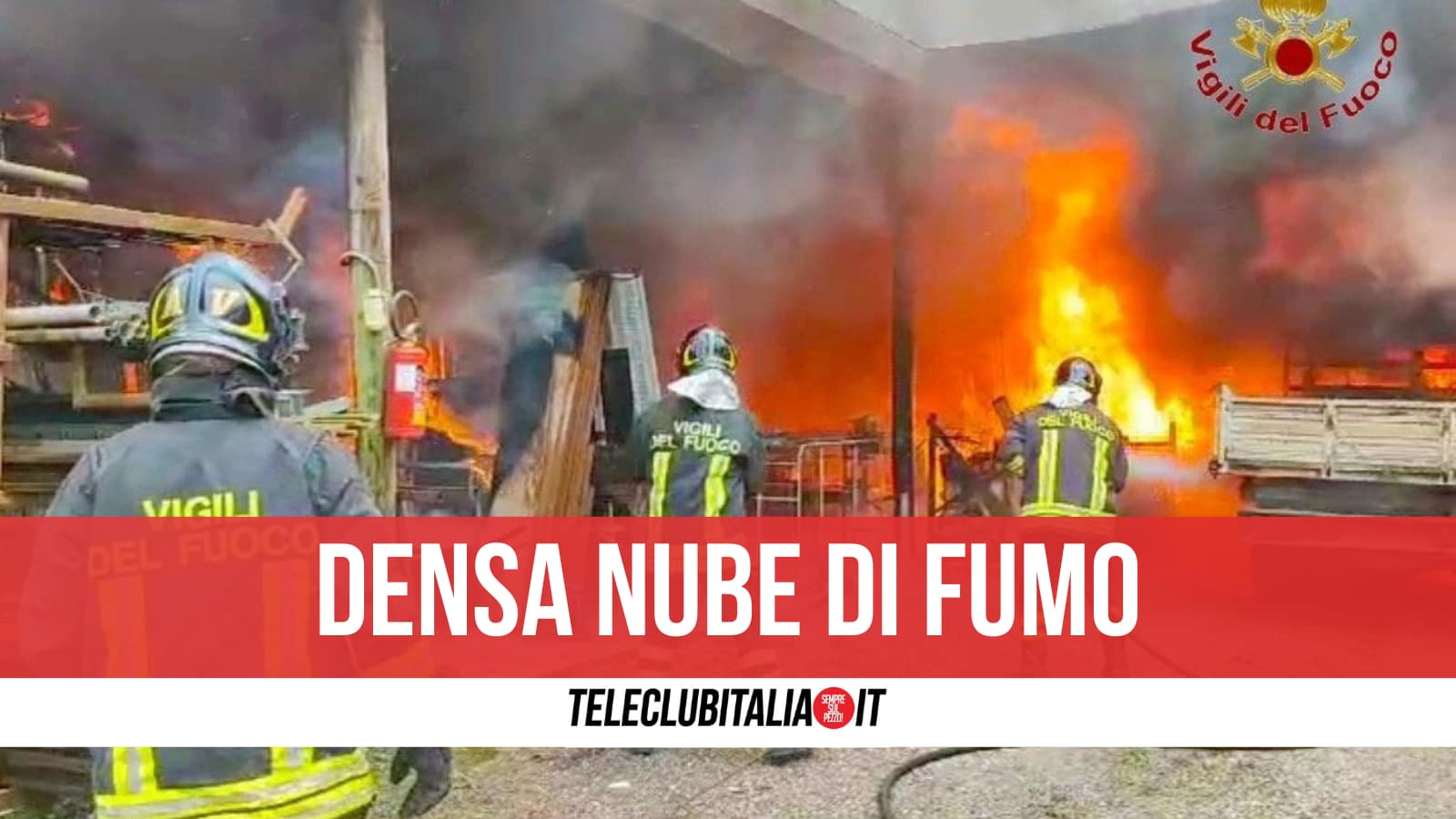 marano incendio in zona san rocco a fuoco una fabbrica da Teleclubitalia.it marano incendio in zona san rocco a fuoco una fabbrica