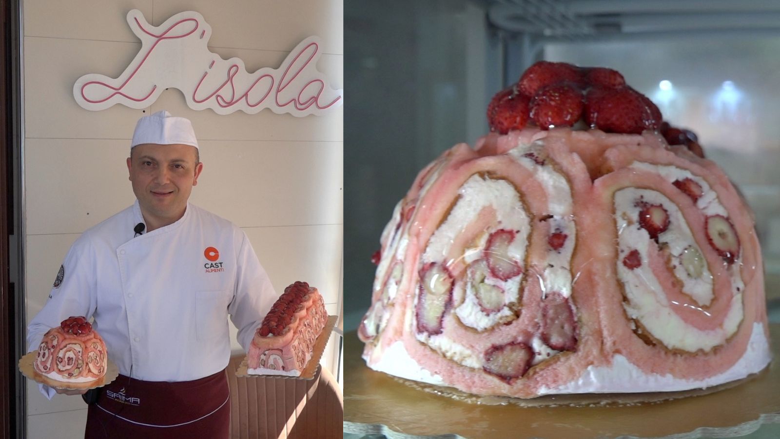 Villaricca, grande successo per "il fragolotto" del bar pasticceria "L'isola"