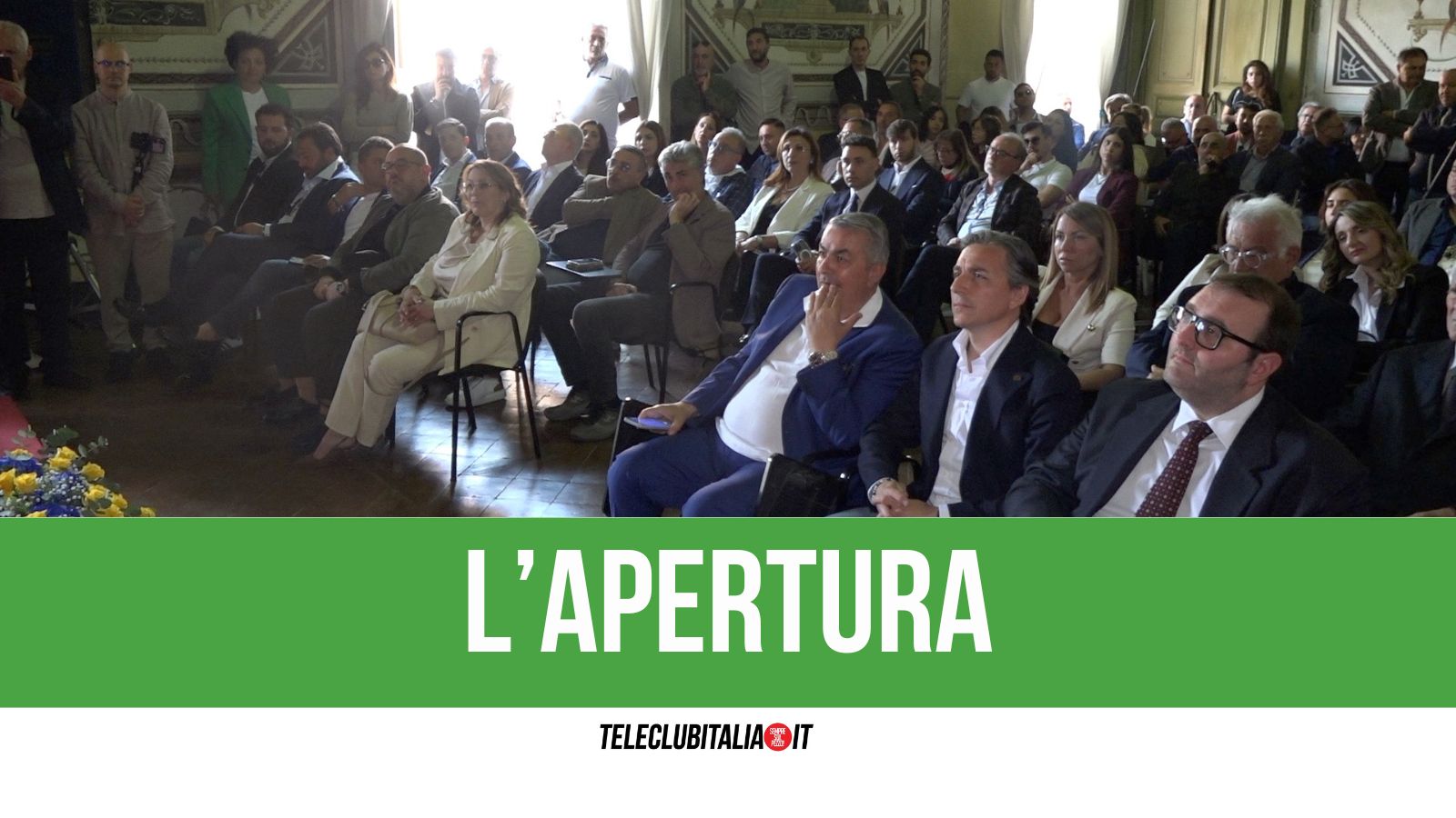 Giugliano elezioni da Teleclubitalia.it giugliano elezioni da palazzo palumbo al via la campagna elettorale del centrodestra