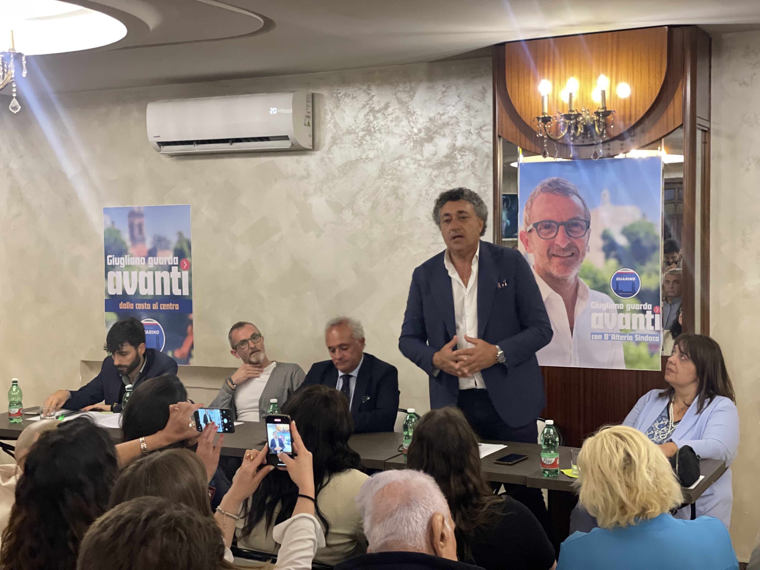 Luigi Guarino Elezioni Giugliano 2025 Diego D'alterio Candidato Sindaco