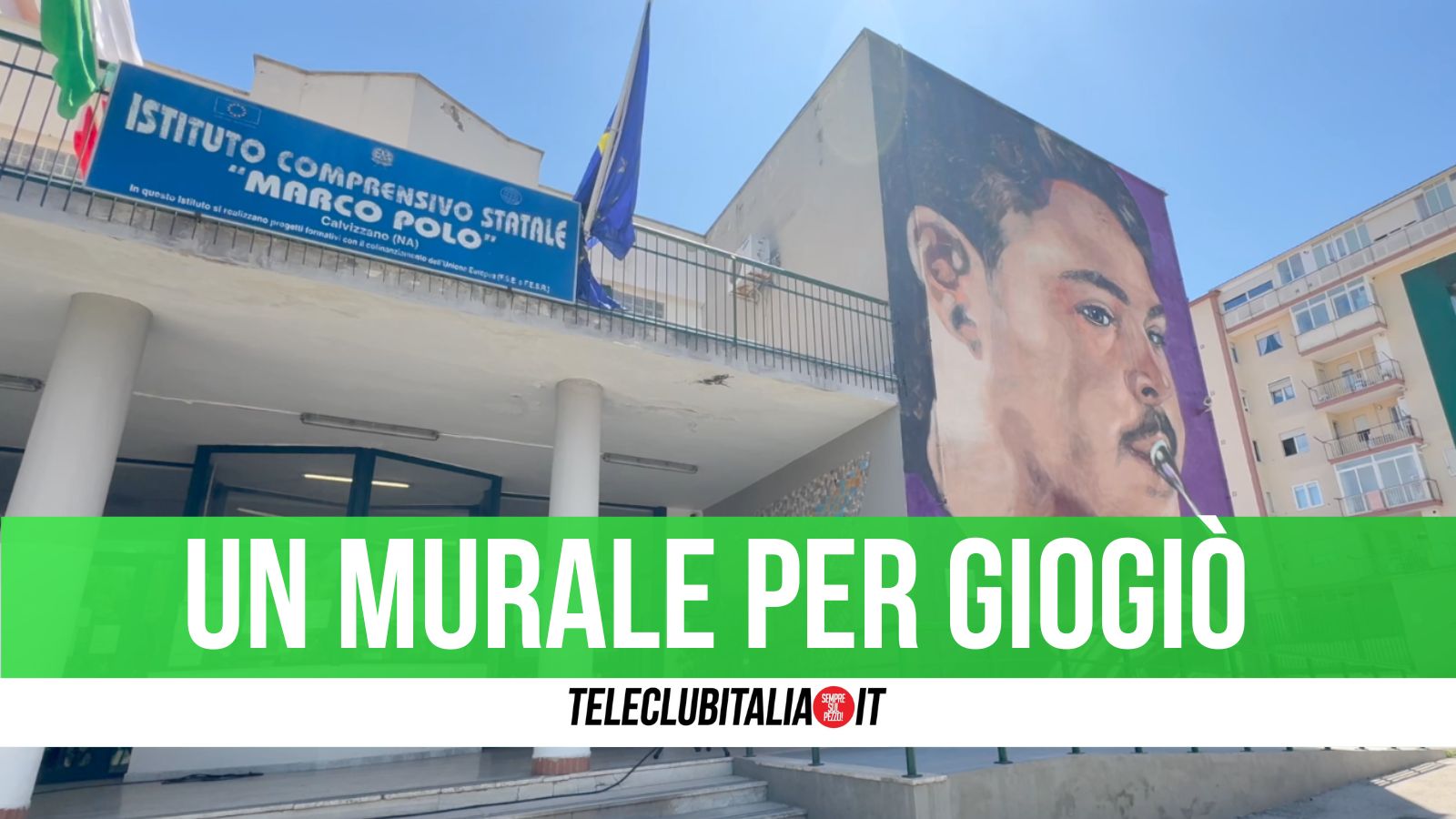 il murale di giogiò per celebrare la legalità alla scuola marco polo da Teleclubitalia.it il murale di giogiò per celebrare la legalità alla scuola marco polo