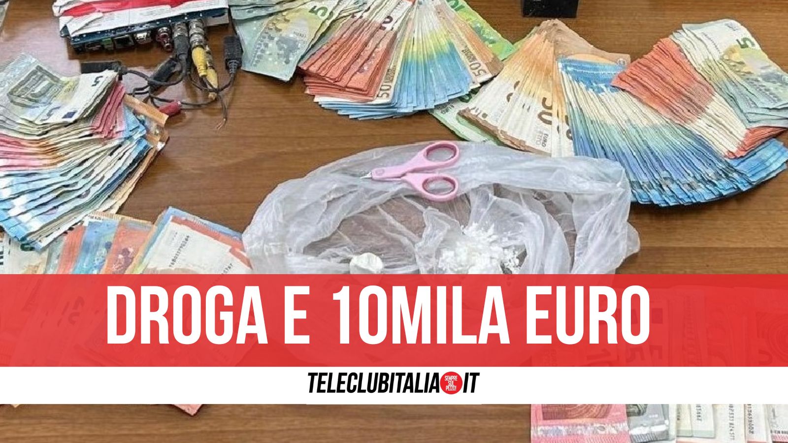 Napoli droga da Teleclubitalia.it napoli droga calata col paniere 34enne arrestato dai falchi
