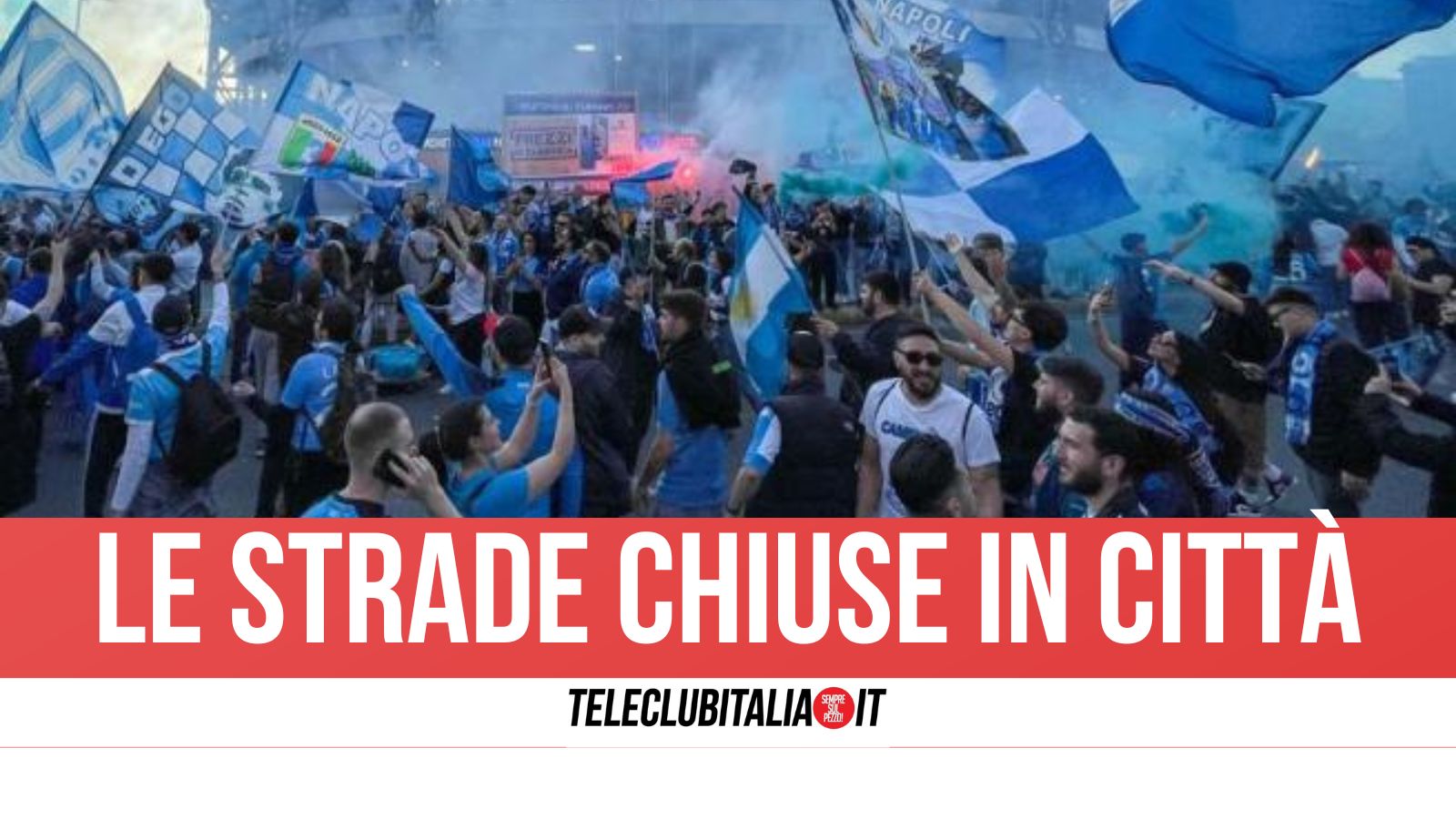 napoli si prepara alla notte scudetto maxi piano traffico per il match col cagliari