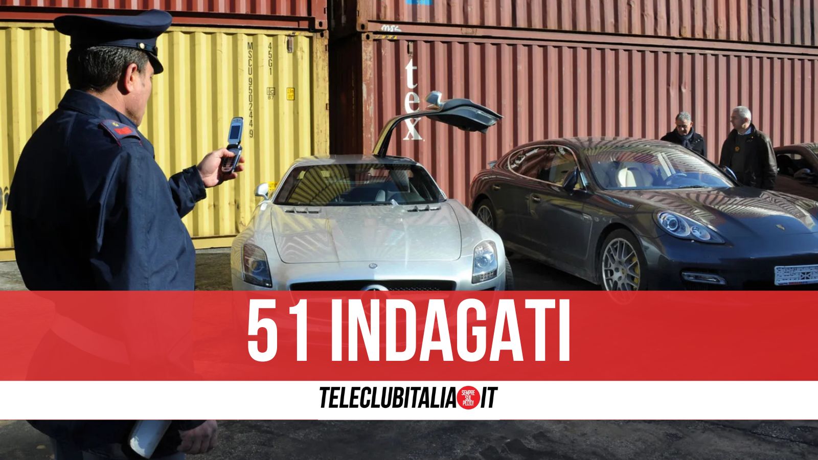 auto di lusso rubate e rivendute all estero smantellata rete criminale con base a napoli
