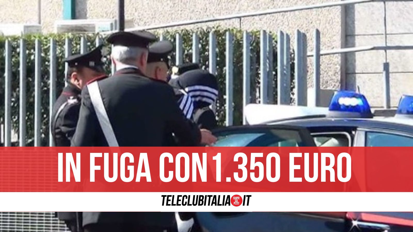 castel volturno 16enne in fuga su un sh rubato a villaricca arrestato dopo inseguimento