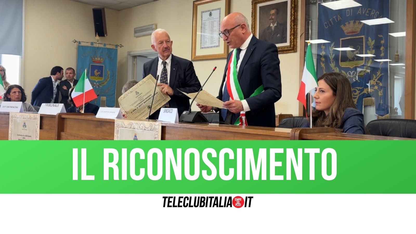 aversa conferita cittadinanza onoraria al generale dei carabinieri angioni soddisfatto di aver riportato qui legalità