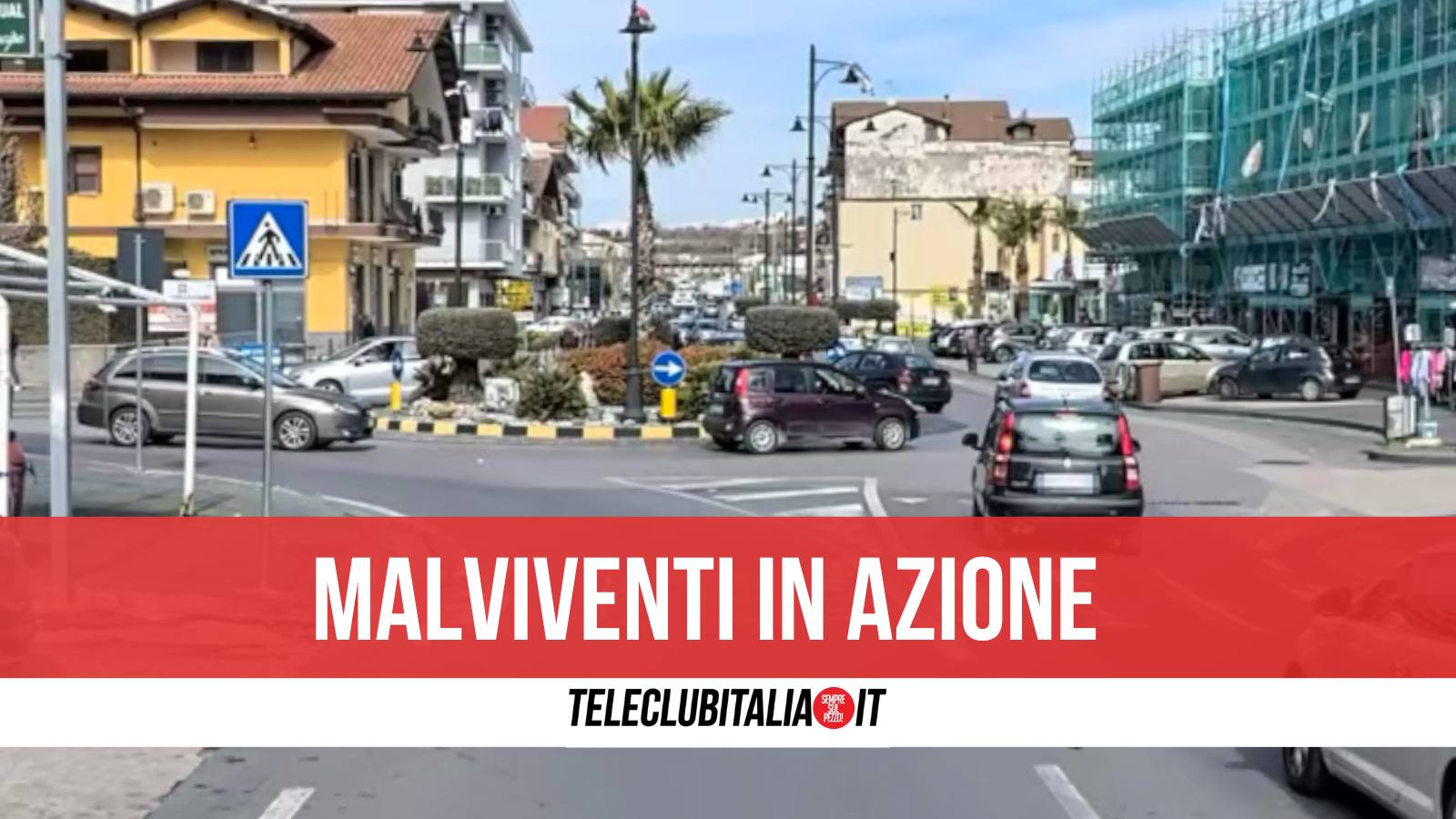 Quarto raid da Teleclubitalia.it quarto raid notturno contro il supermercato 365 di via campana con autoariete