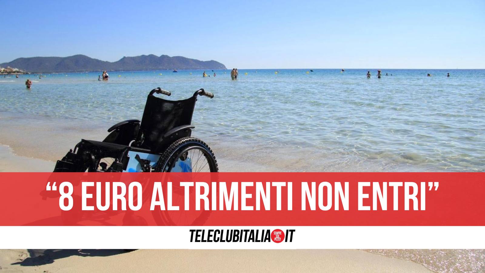 Bacoli negano da Teleclubitalia.it bacoli negano accesso a donna disabile al lido della ragione li abbiamo denunciati