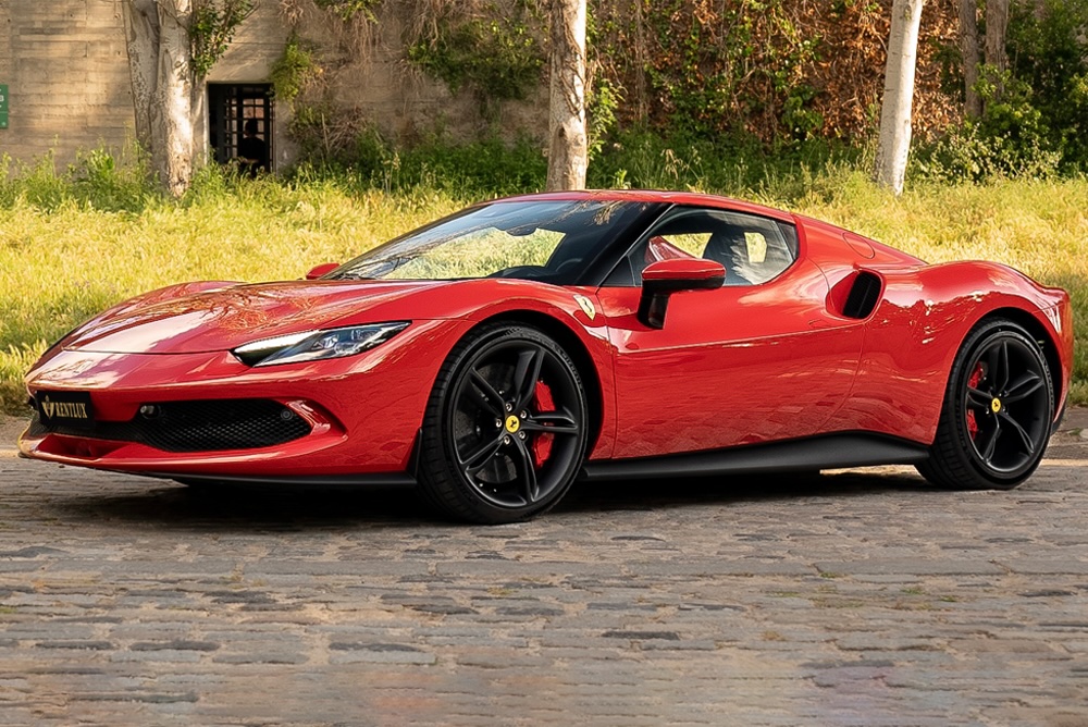 Ferrari Rubata A Napoli Ritrovata A San Cipriano D'aversa