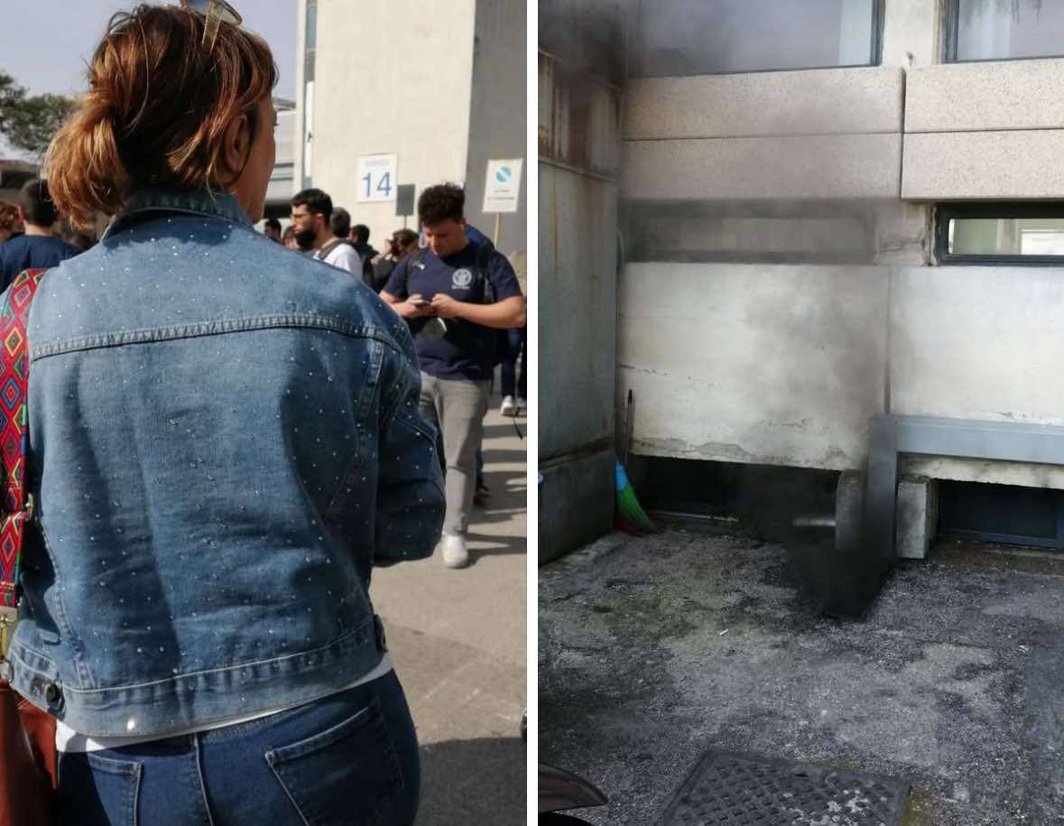 Incendio Policlinico Napoli Oggi 14 Maggio