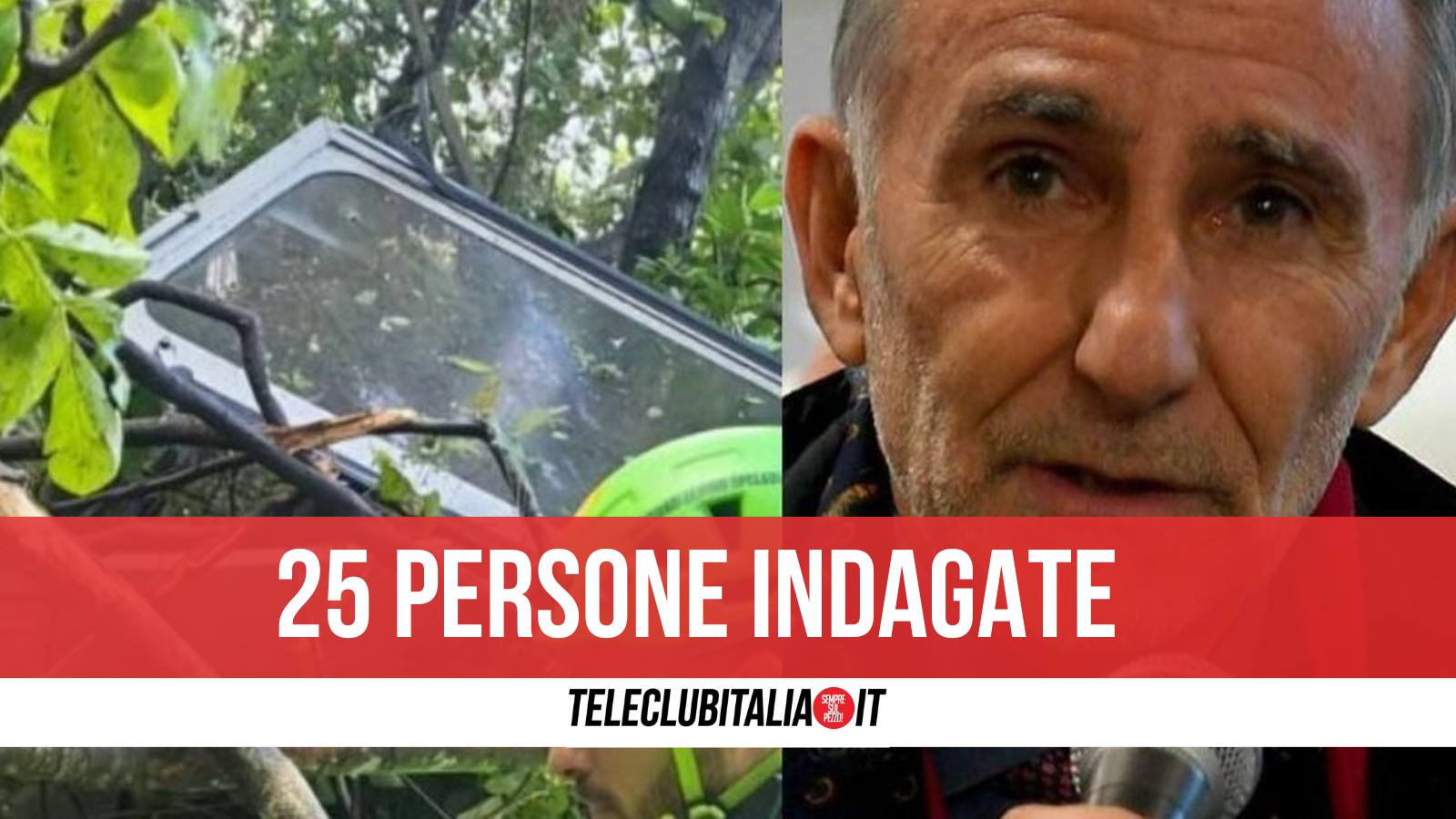 Tragedia del Monte Faito, 25 indagati: c’è anche il presidente EAV Umberto De Gregorio Tragedia del Monte Faito, 25 indagati: c’è anche il presidente EAV Umberto De Gregorio