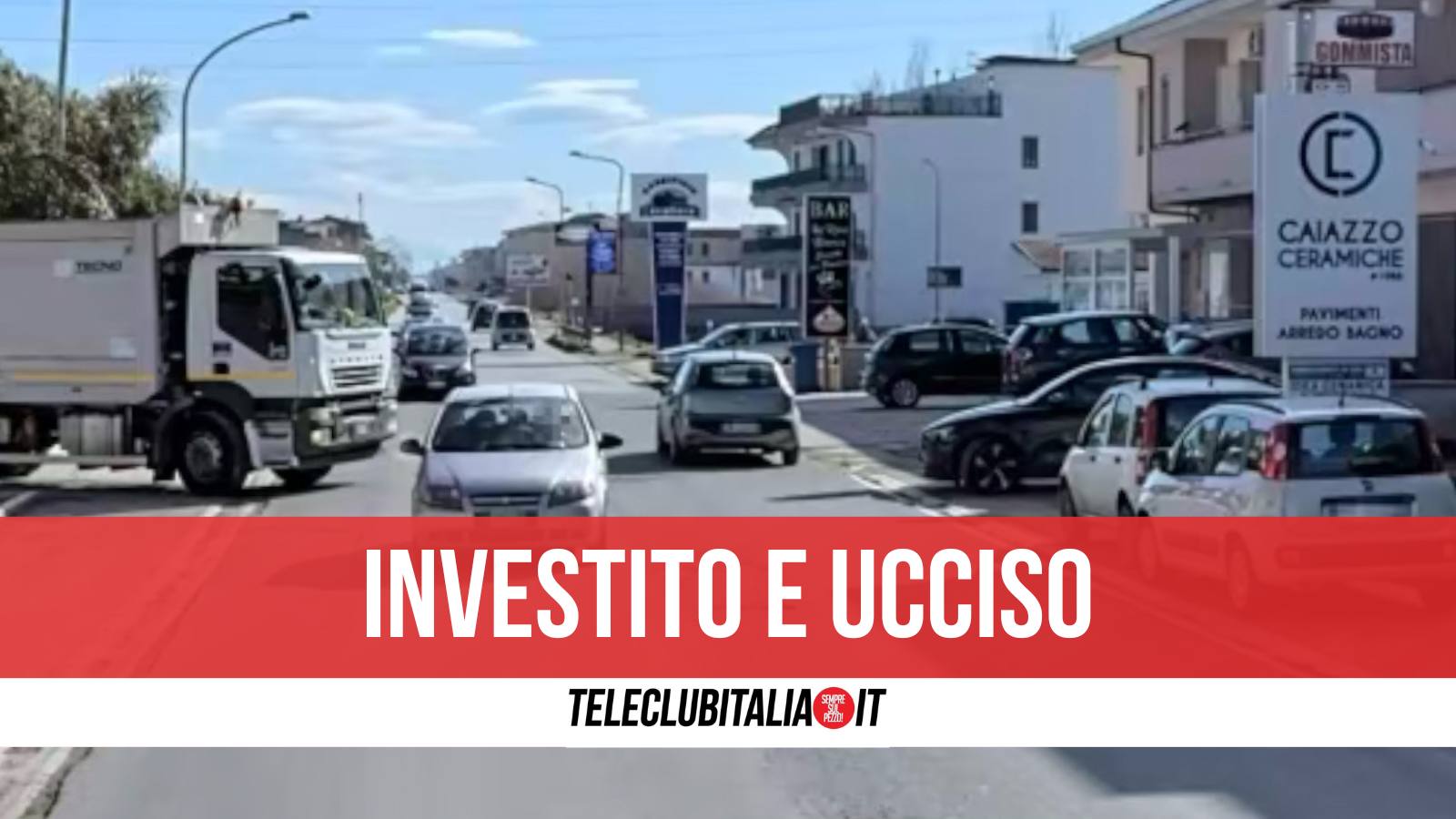 Villa Literno, dramma nei pressi del bar “La Sosta”: pedone investito e ucciso da Jeep Villa Literno, dramma nei pressi del bar “La Sosta”: pedone investito e ucciso da Jeep