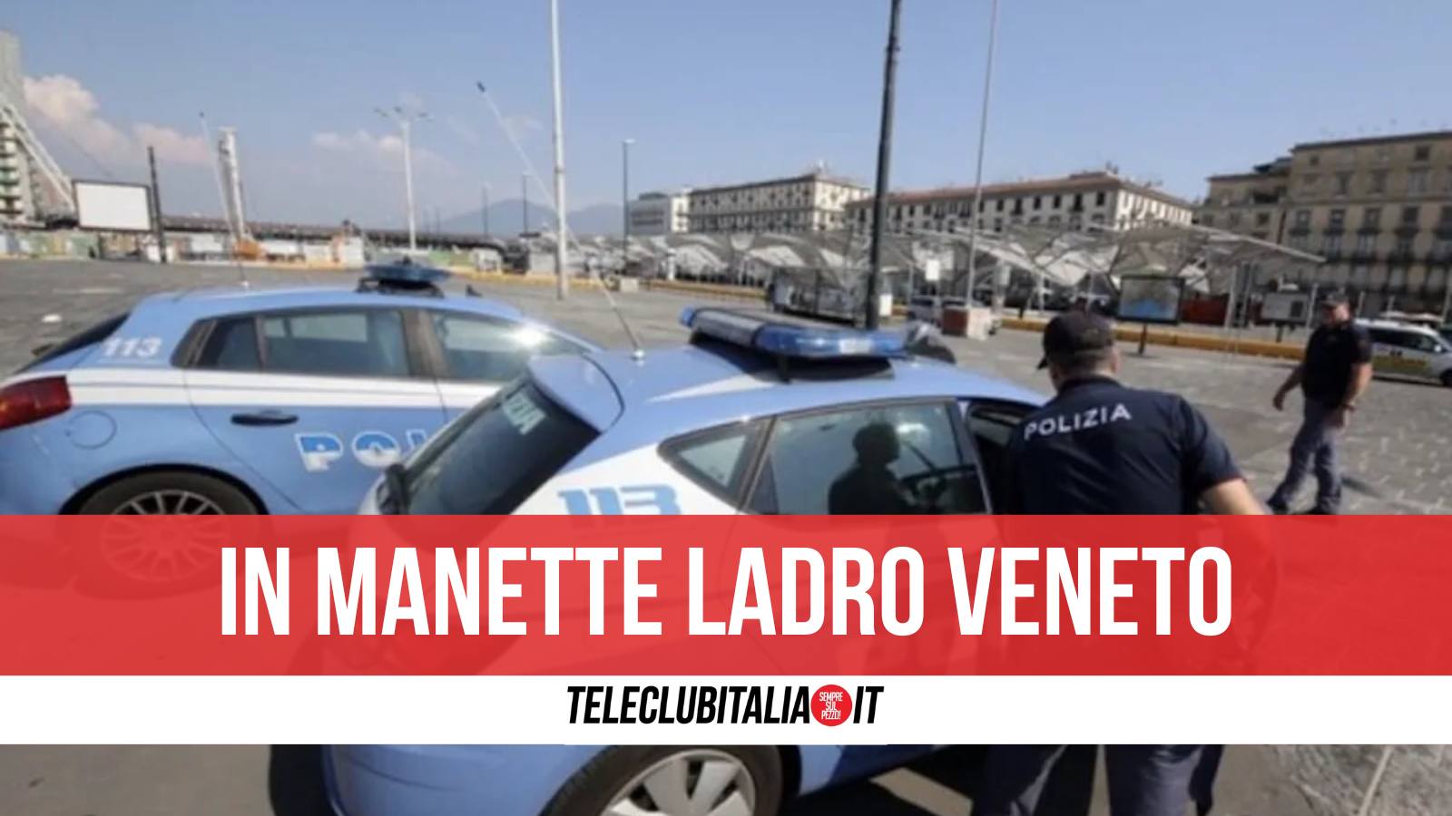 napoli 23enne di treviso sorpreso a rubare auto parcheggiata arrestato