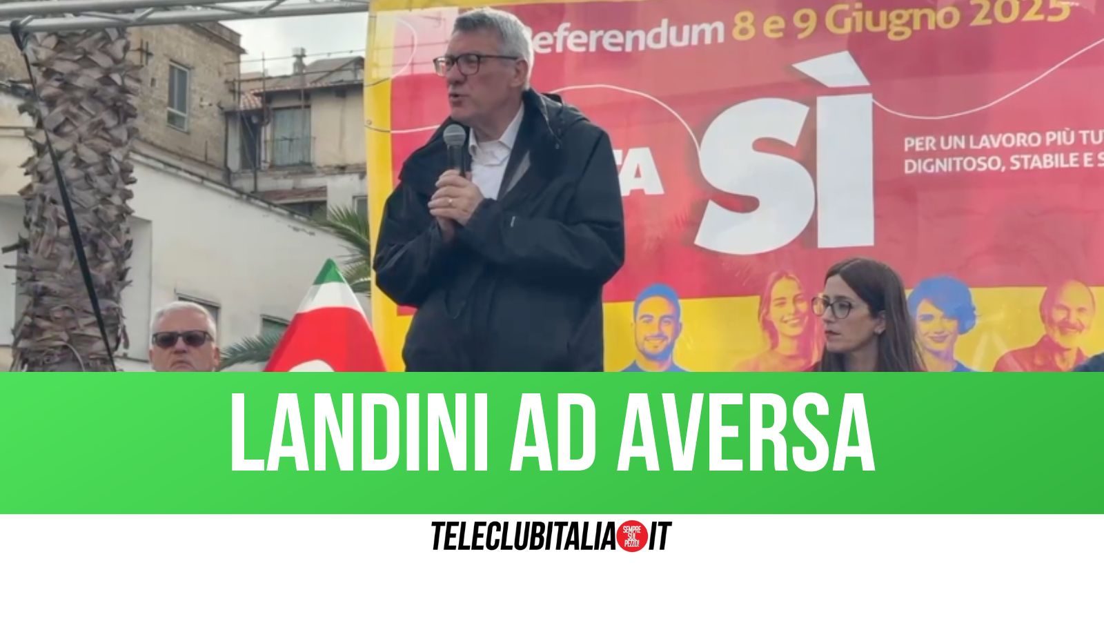 Referendum, Landini ad Aversa: “Votiamo sì al referendum. Oggi organizzazione del lavoro uccide” Referendum, Landini ad Aversa: “Votiamo sì al referendum. Oggi organizzazione del lavoro uccide”