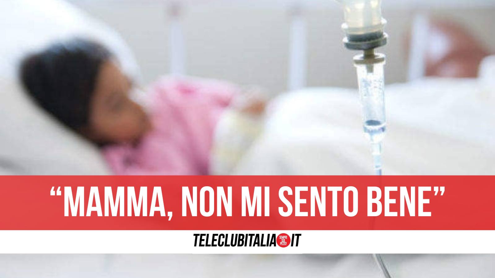 Santa Mari a Vico, tosse e febbre e poi il malore: Marianna muore a 6 anni. Aperta inchiesta Santa Mari a Vico, tosse e febbre e poi il malore: Marianna muore a 6 anni. Aperta inchiesta