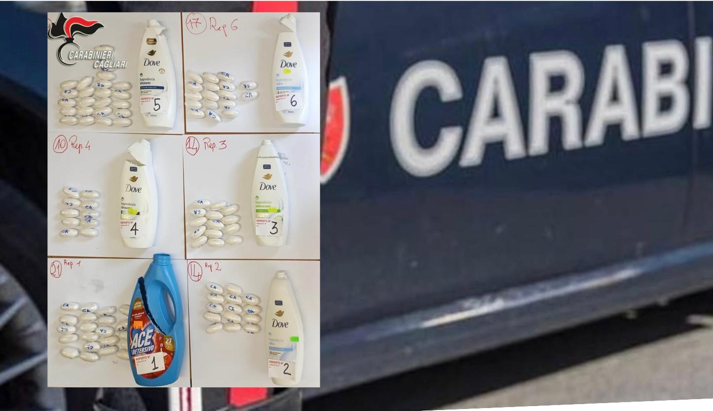 Ovuli Droga Bagnoschiuma Cagliari Arresto