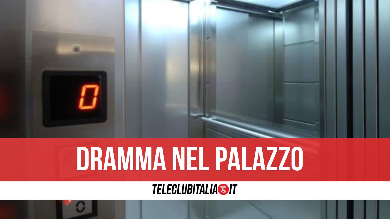 torre del greco precipita ascensore dal terzo piano intera famiglia in ospedale