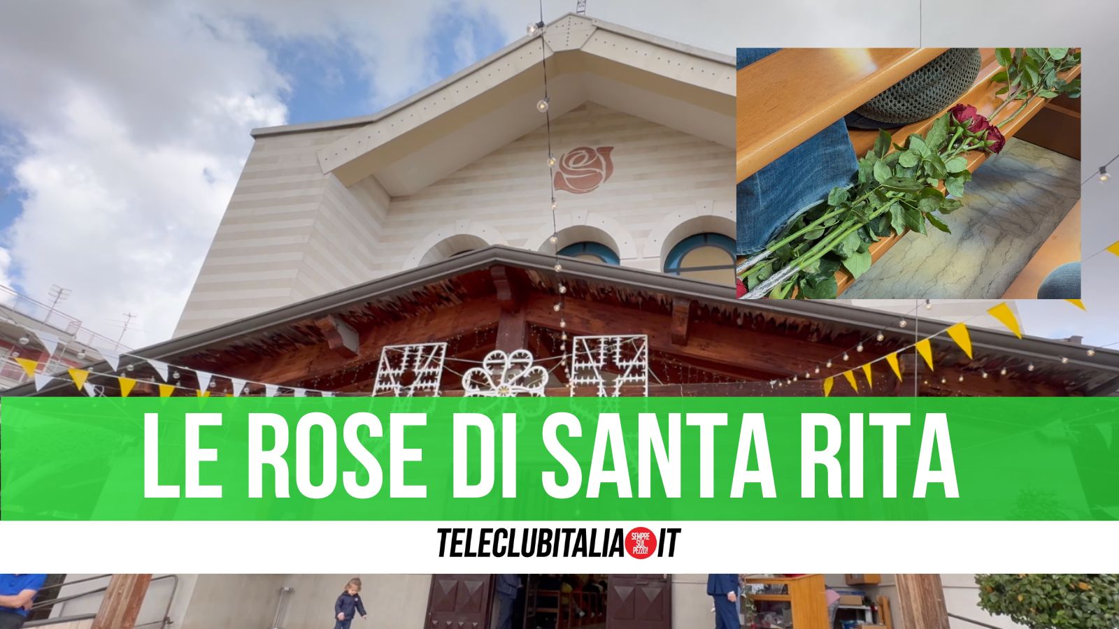 Celebrazioni di Santa Rita nella parrocchia a lei dedicata con benedizione delle rose Celebrazioni di Santa Rita nella parrocchia a lei dedicata con benedizione delle rose