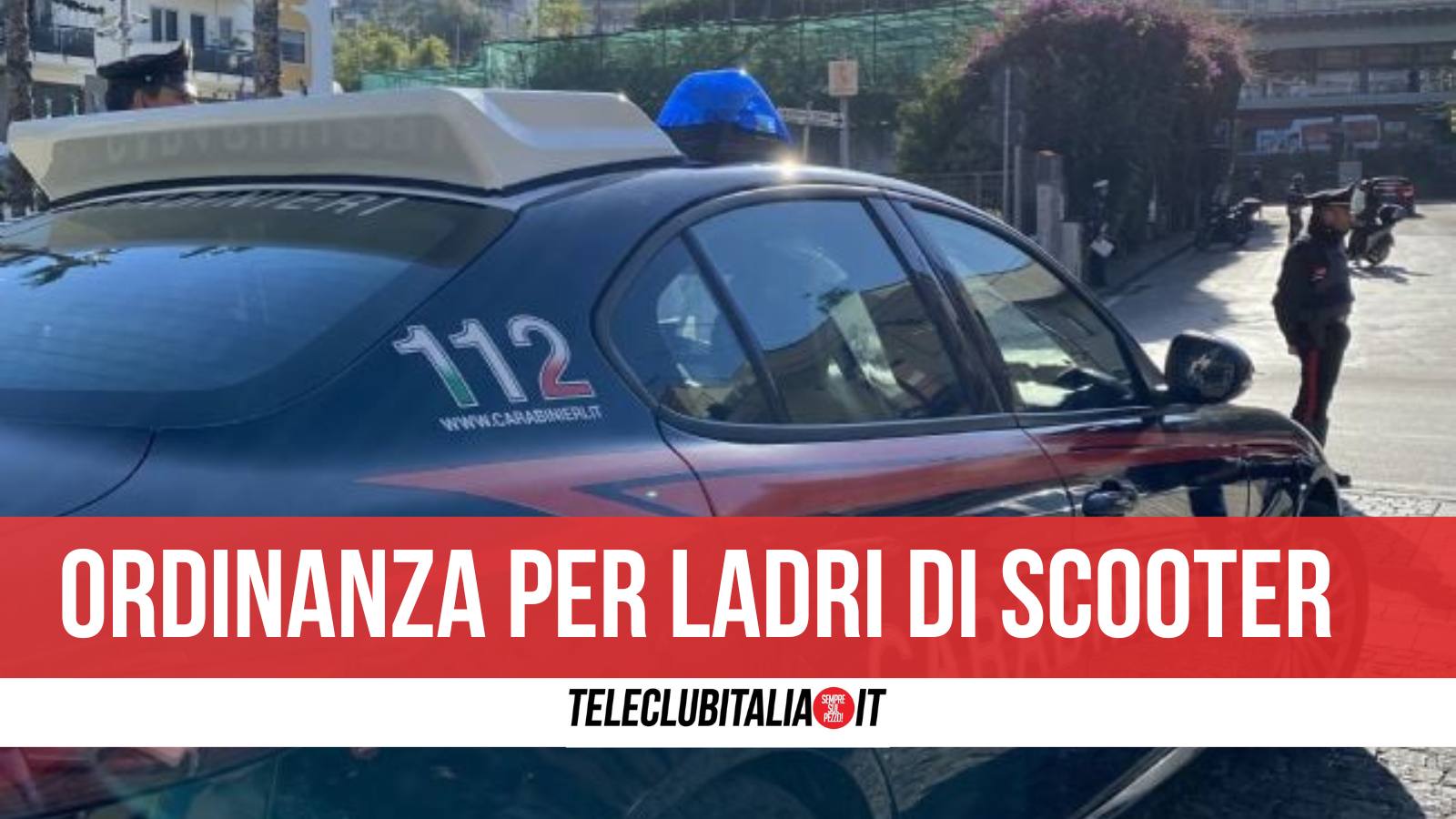 Rubano due scooter in in un giorno: due arresti nel napoletano Rubano due scooter in in un giorno: due arresti nel napoletano