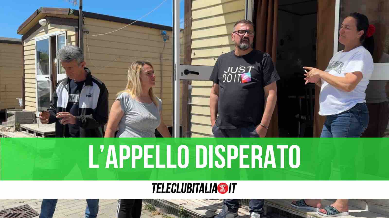 giugliano sfollati di via bosco viviamo in baracche chiediamo una casa popolare da Teleclubitalia.it giugliano sfollati di via bosco viviamo in baracche chiediamo una casa popolare