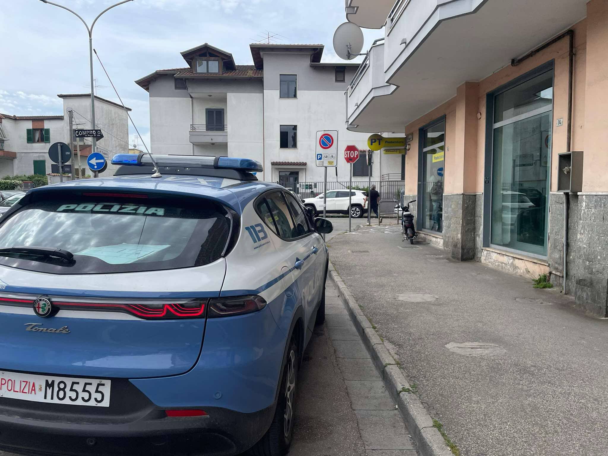 Tentata Rapina Poste Giugliano
