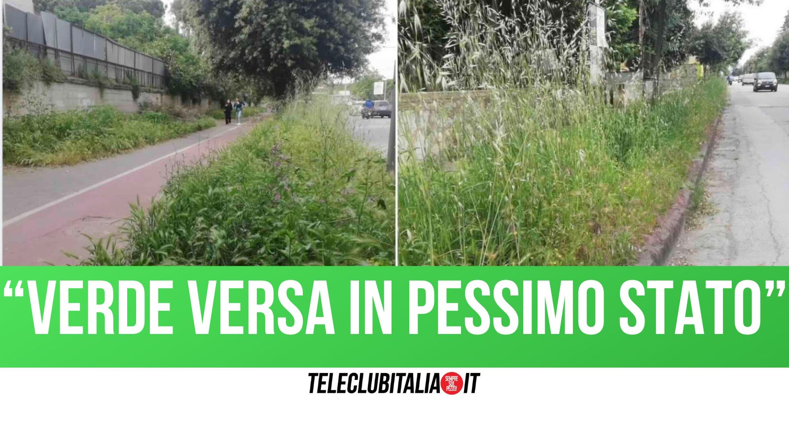 Aversa verde da Teleclubitalia.it aversa verde pubblico nel degrado la denuncia dei cittadini sui social
