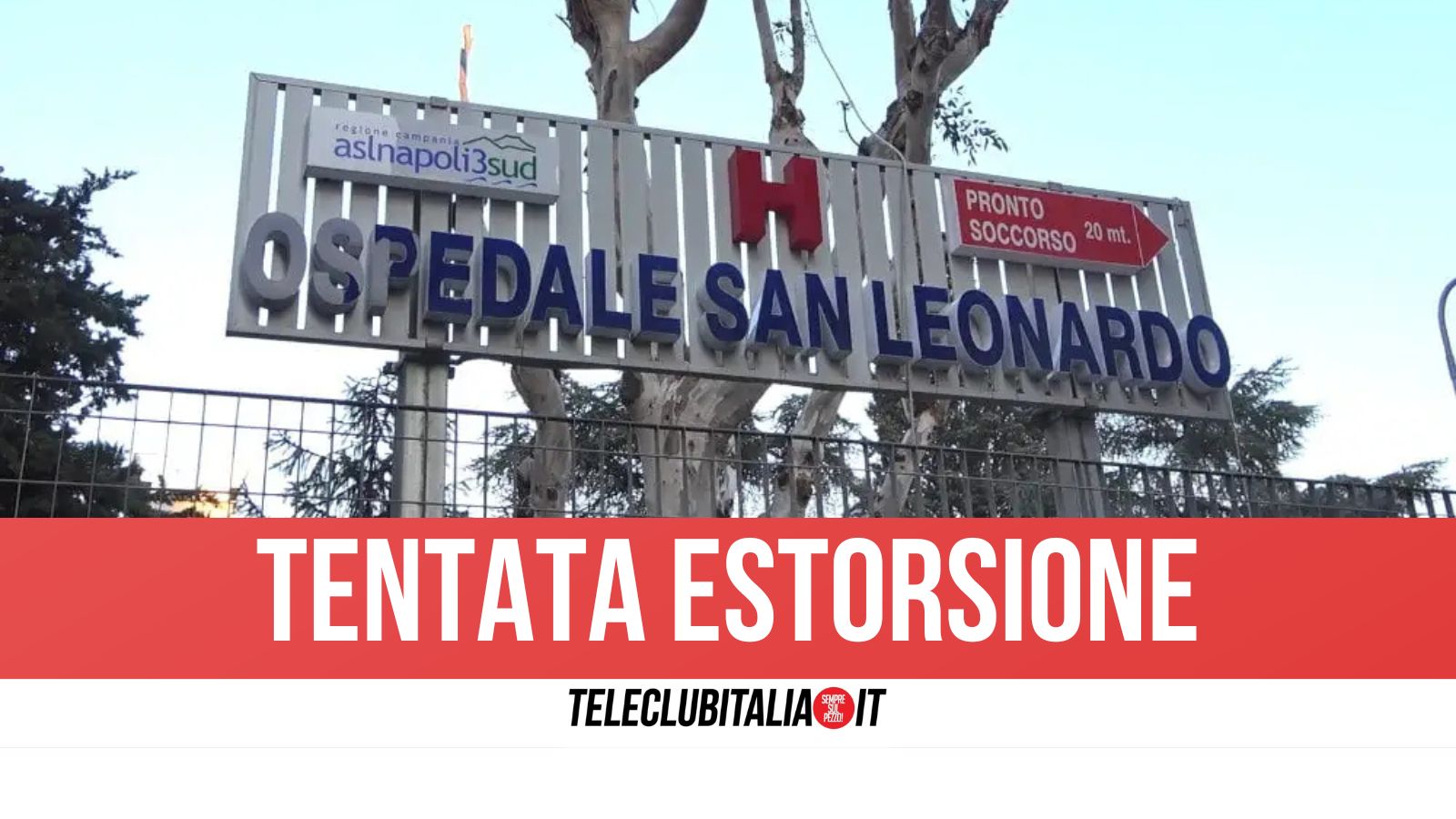 Castellammare, tentata estorsione su lavori all’ospedale San Leonardo: scatta divieto di dimora per due persone Castellammare, tentata estorsione su lavori all’ospedale San Leonardo: scatta divieto di dimora per due persone