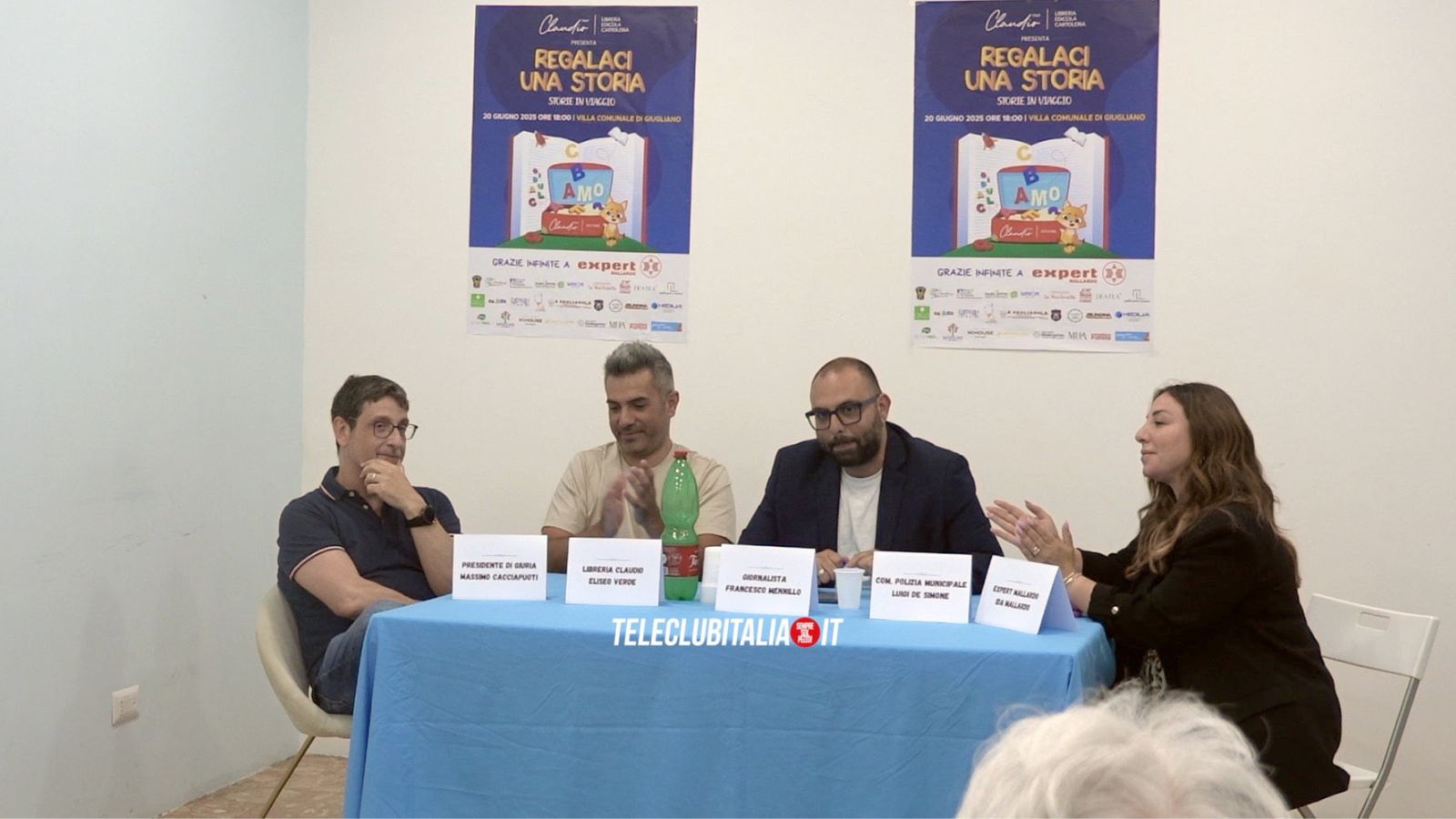 Giugliano, presentata la quarta edizione di Regalaci una storia. Venerdì gran finale in villa comunale2