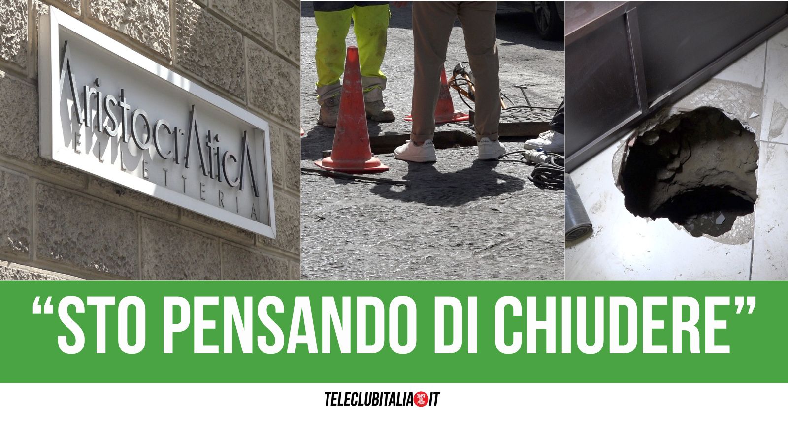 Giugliano, banda del buco in azione: furto da “Aristocratica”. Il titolare:”Siamo stanchi” Giugliano, banda del buco in azione: furto da “Aristocratica”. Il titolare:”Siamo stanchi”