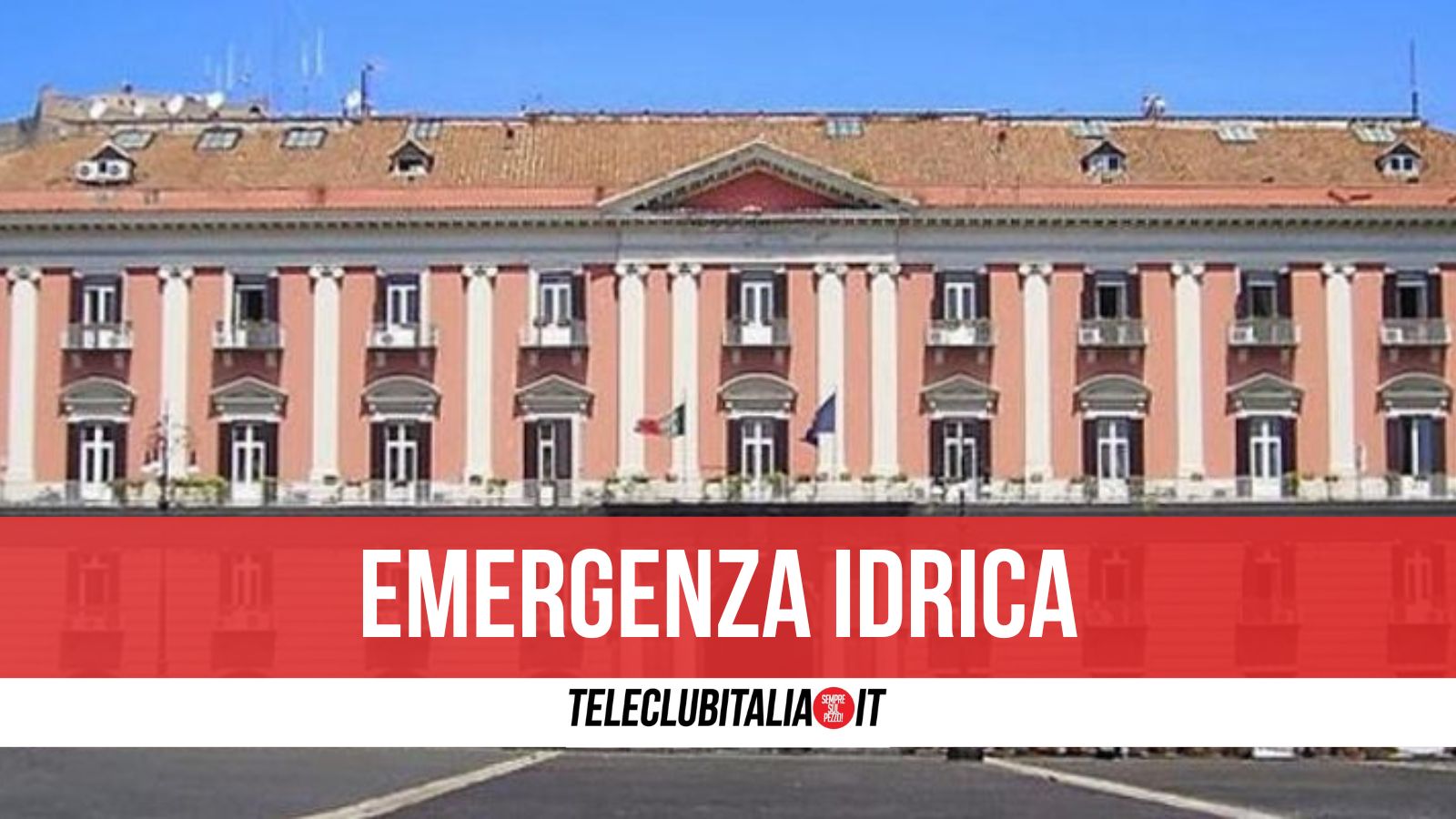 giugliano riunione in prefettura per affrontare l8217emergenza idrica nella zona costiera