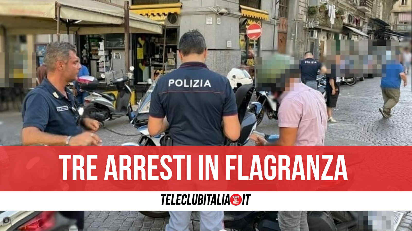 napoli furto in negozio da 32 euro tre giovani arrestati dalla polizia a forcella