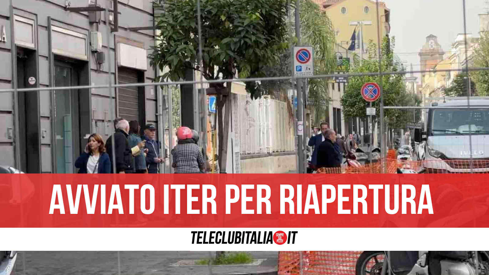 Giugliano, chiusura corso Campano: l’amministrazione ha avviato l’iter per lavori in danno