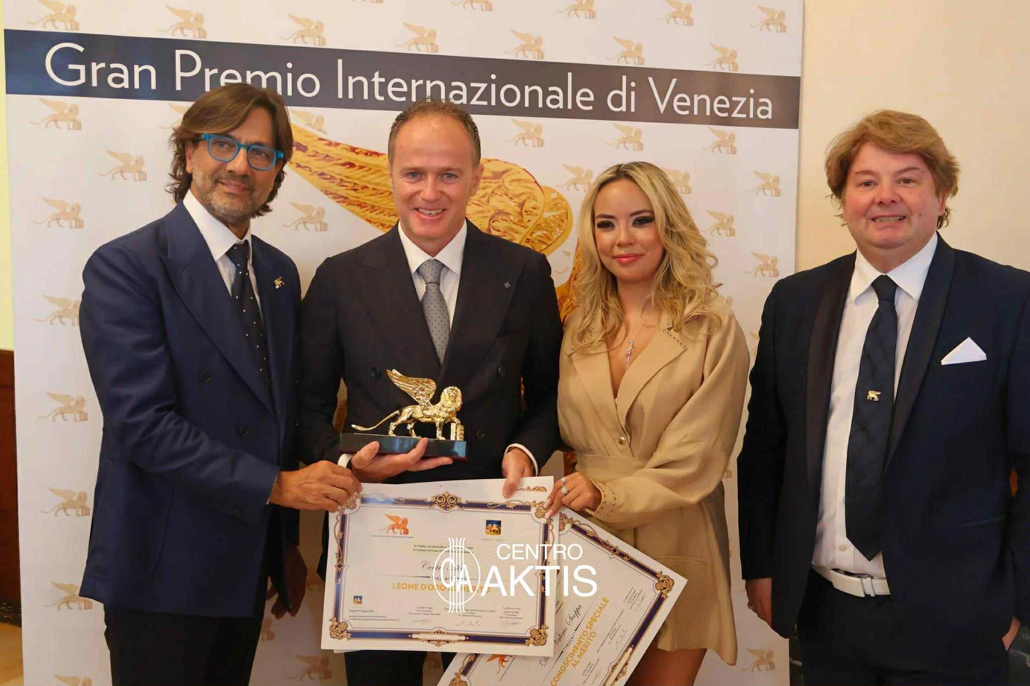 Il Centro Aktis di Marano riceve gran premio internazionale “Leone d’Oro” a Venezia Il Centro Aktis di Marano riceve gran premio internazionale “Leone d’Oro” a Venezia