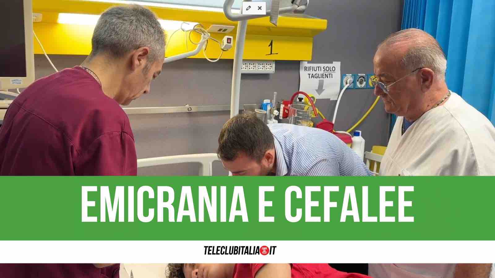 Emicrania e cefalee, il reparto all’avanguardia al San Giuliano Emicrania e cefalee, il reparto all’avanguardia al San Giuliano