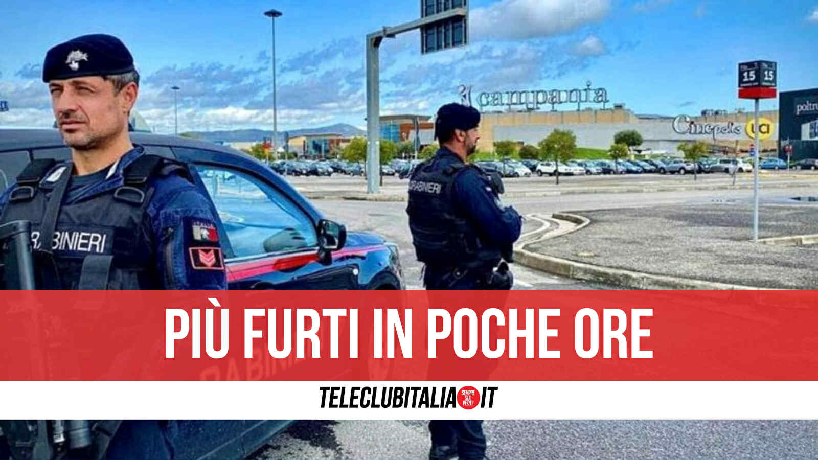 Rubavano vestiti al centro Campania di Marcianise e li rivendevano online: arrestati zia e nipote Rubavano vestiti al centro Campania di Marcianise e li rivendevano online: arrestati zia e nipote