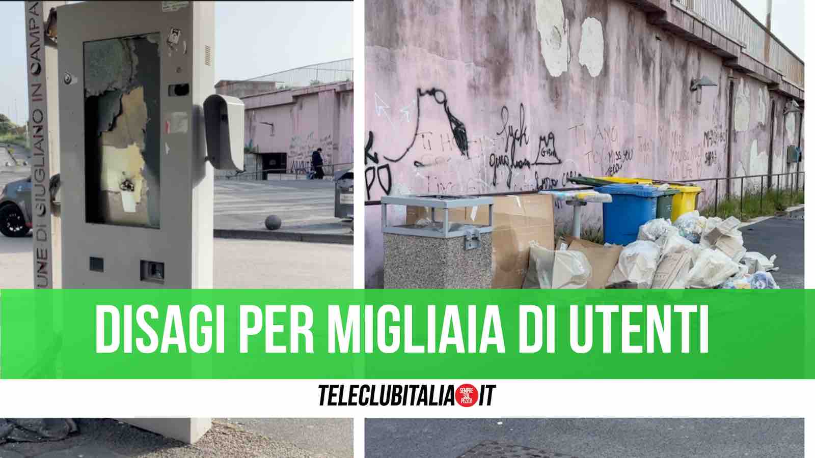 Giugliano, la metro che non decolla: degrado e disservizi bloccano la mobilità verso Napoli