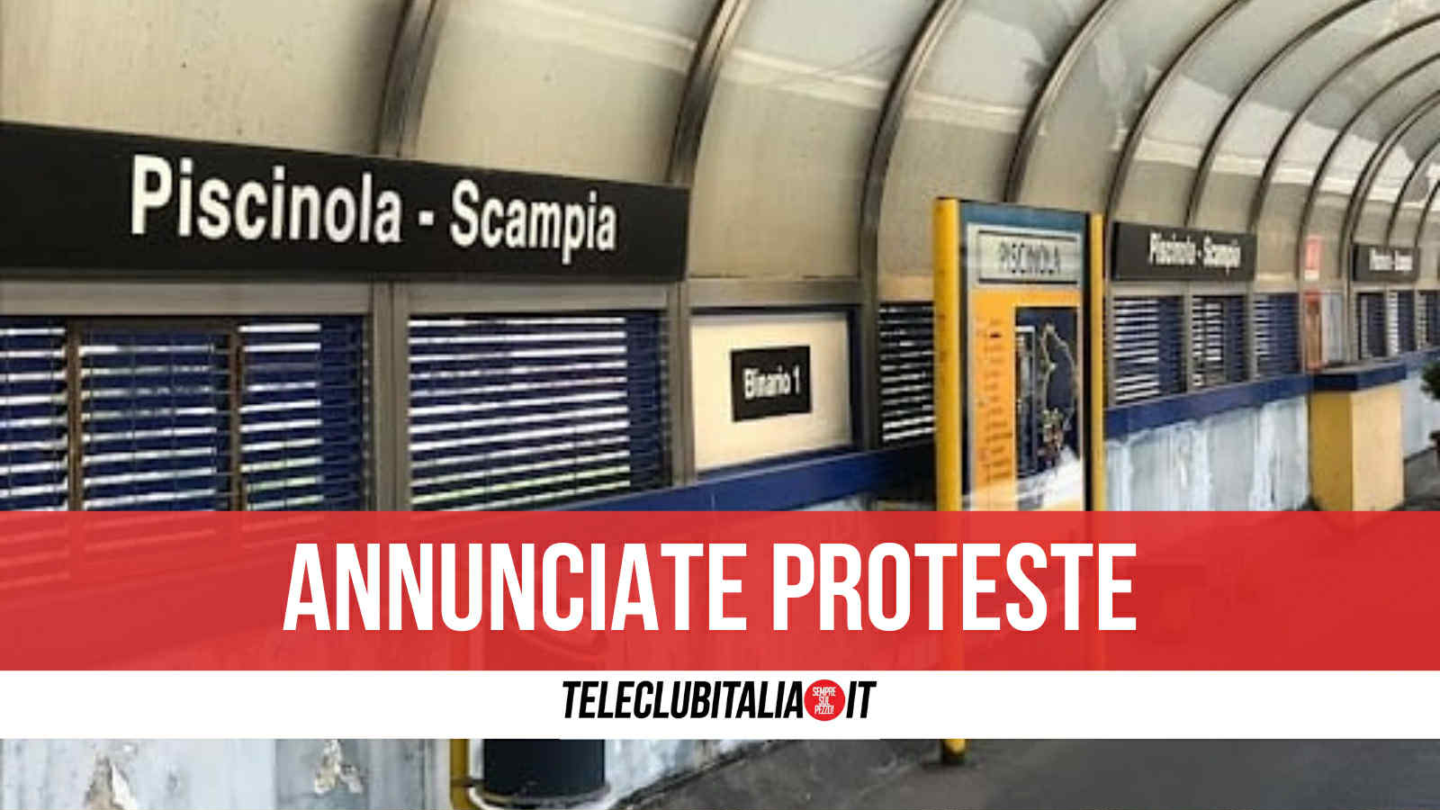 chiusura metro piscinola scampia nasce il fronte dell8217area nord un milione di passeggeri tagliati fuori