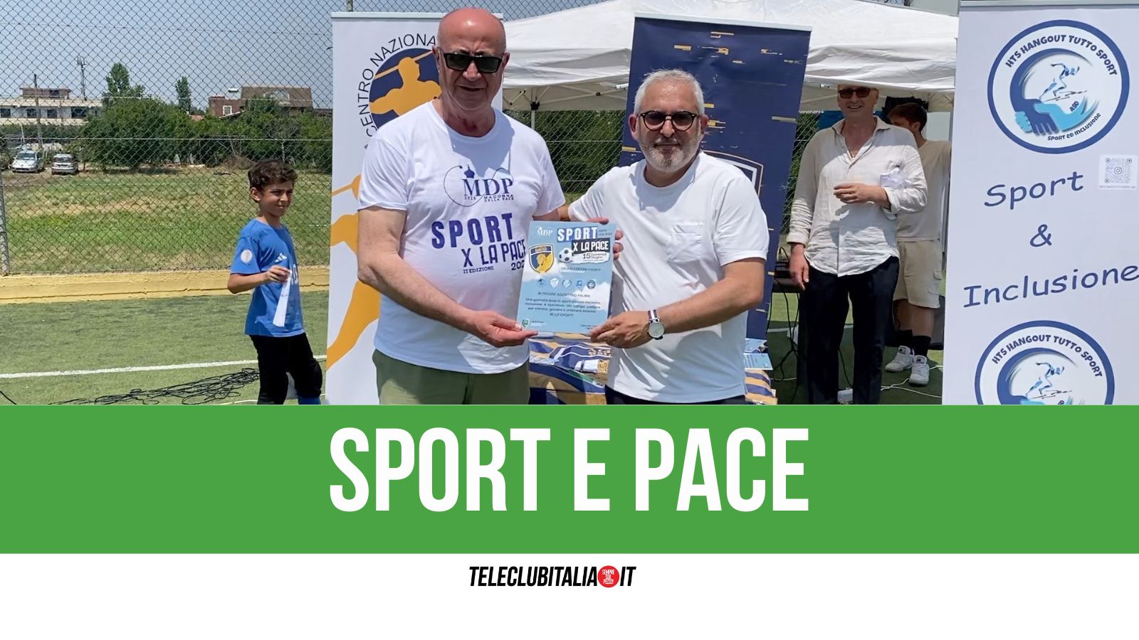 giugliano festeggiamenti mdp ieri a casacelle sport per la pace con iniziative e tornei