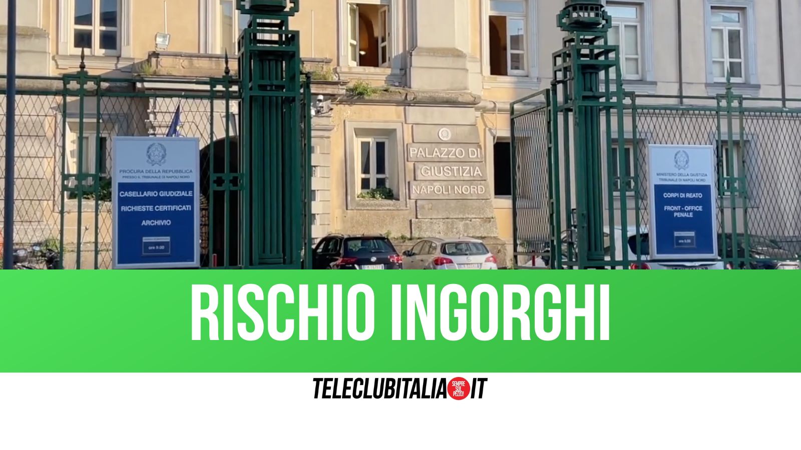 aversa al via i lavori nel tribunale di napoli nord nodo parcheggi ancora irrisolto